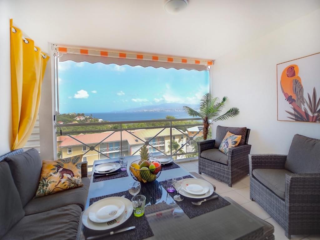 L'Oiseau de Paradis - Vue Mer Panoramique, Les Trois-Îlets