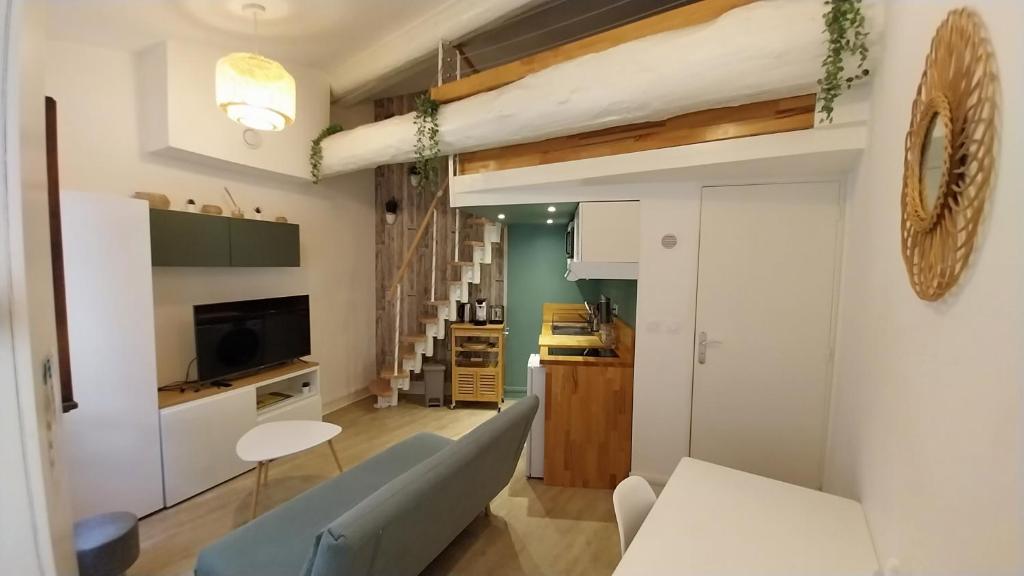 Studio cosy Lyon quai de Saône, centre ville - 2