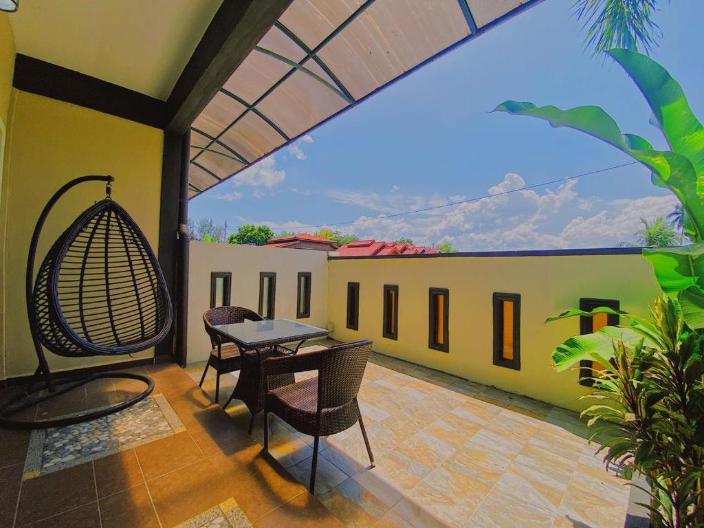 Balcony/terrace, Destini Akef Villa in Langkawi