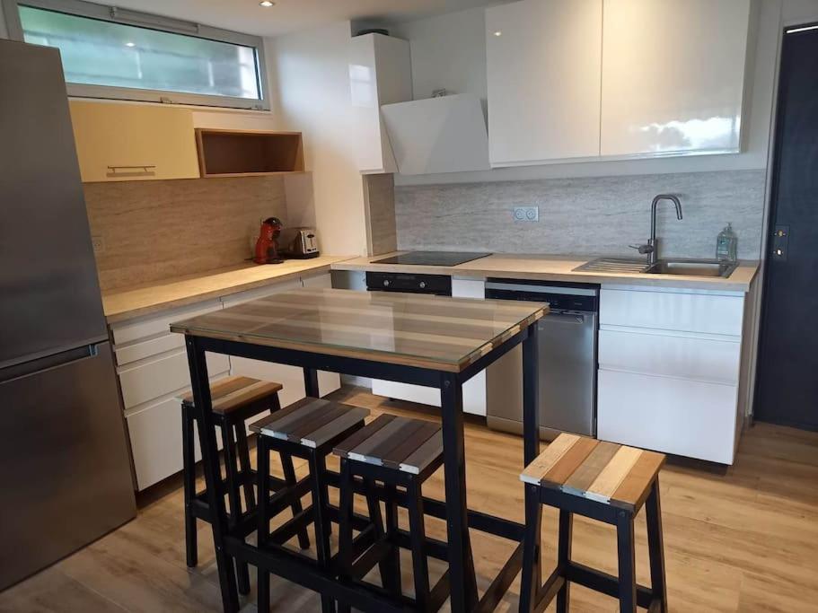 Proche monaco, Appart 4 pers La Turbie, vue mer, piscine, garage - 5