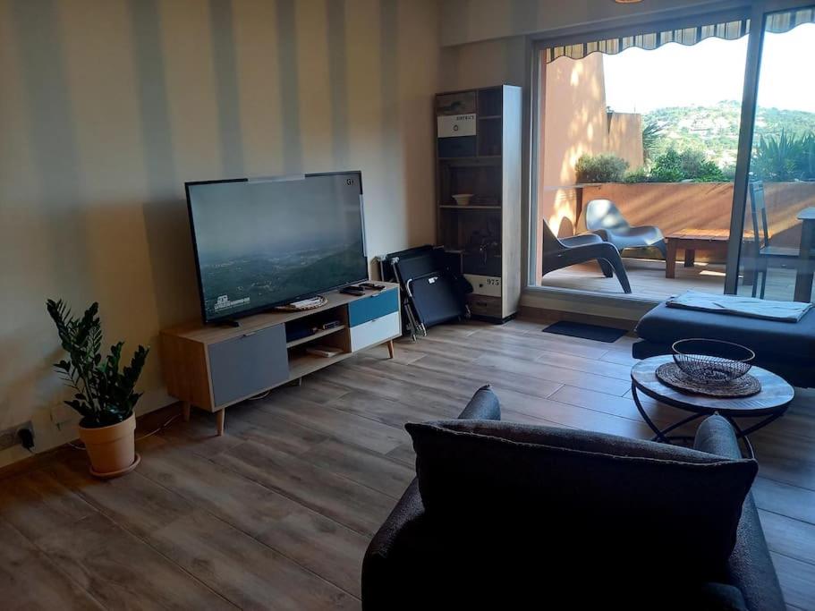 Proche monaco, Appart 4 pers La Turbie, vue mer, piscine, garage - 4