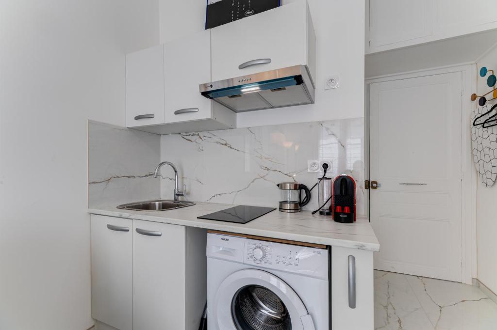 Hérold - Wifi, AC, Balcony, 2 pers - 5