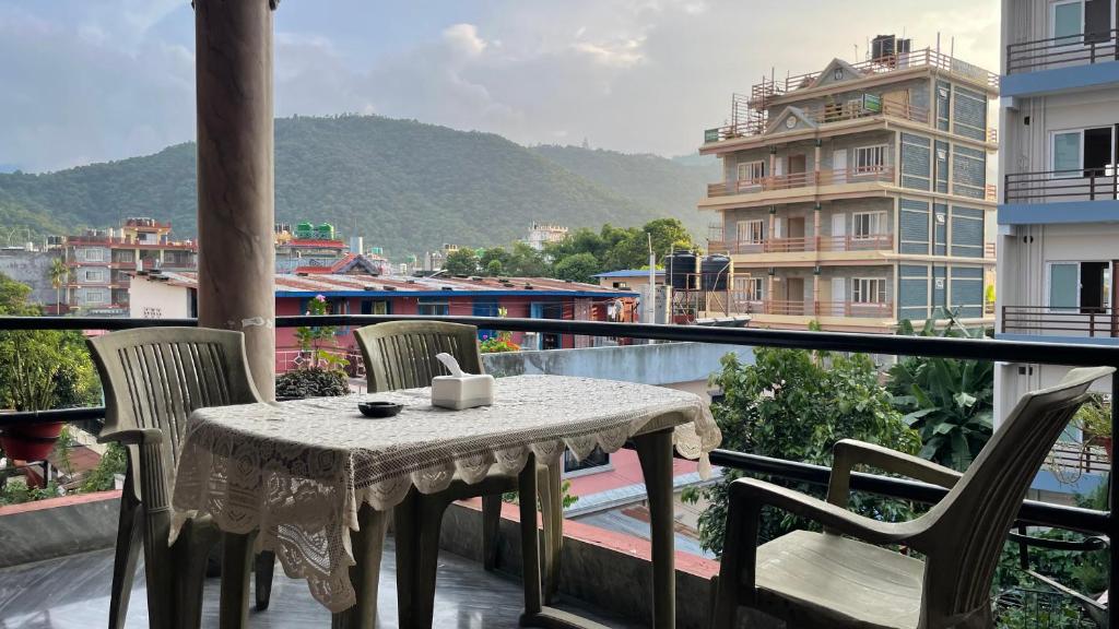 View, Hotel Hakoniwa in Pokhara