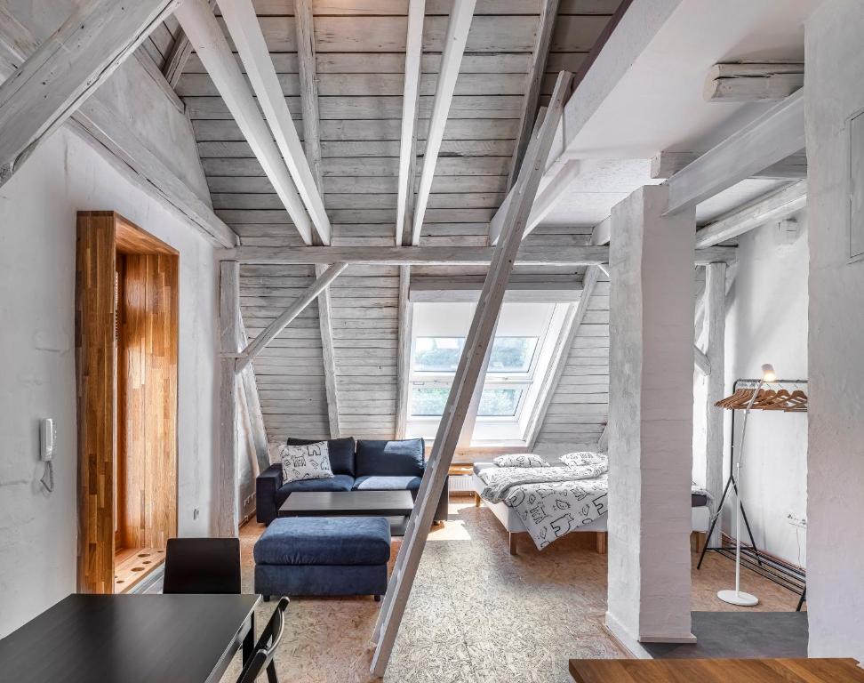 Tiny House, podkrovní apartmán a apartmán s výhledem do zahrady, Ostrava