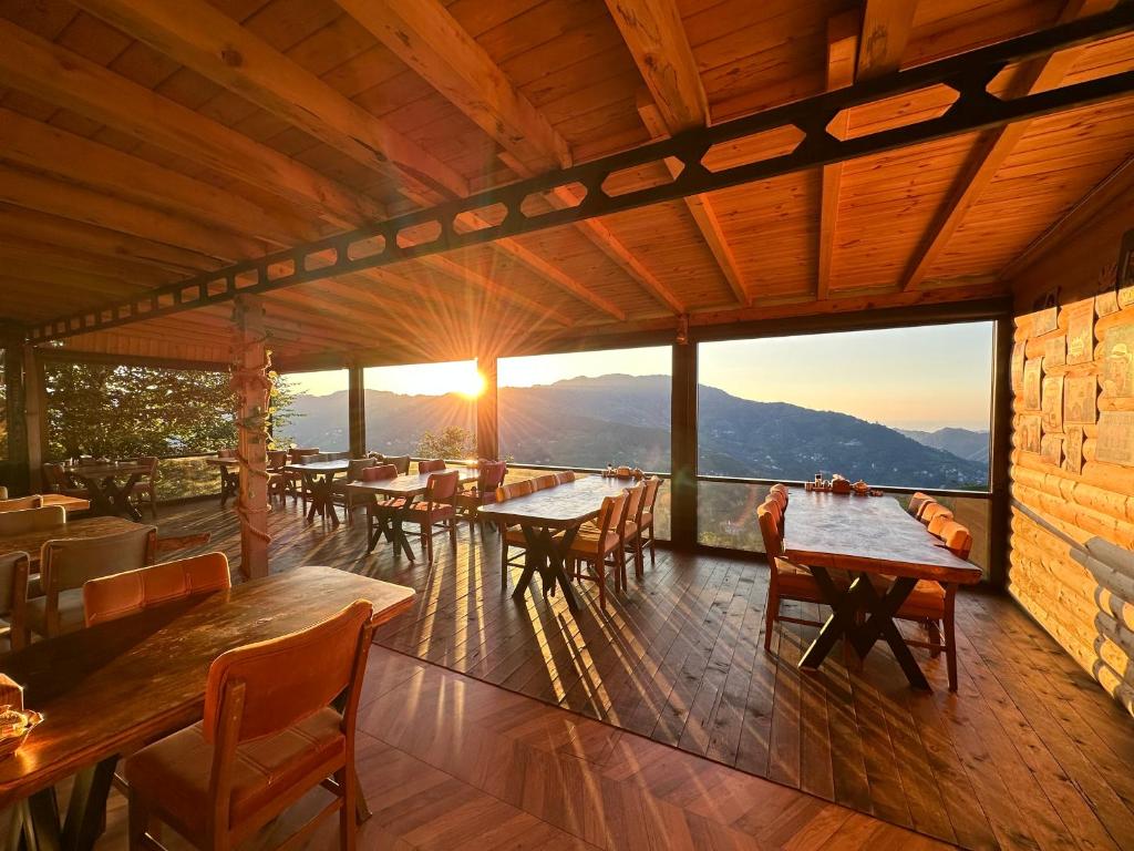Organic village bungalow photo