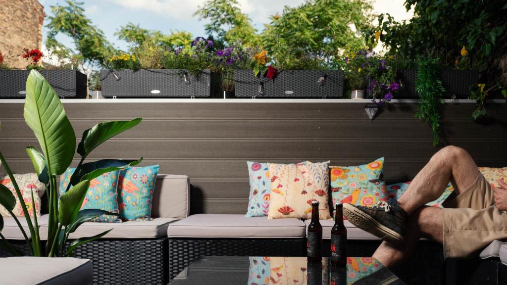 Garden, Pfefferbett Hostel Berlin in Berlin