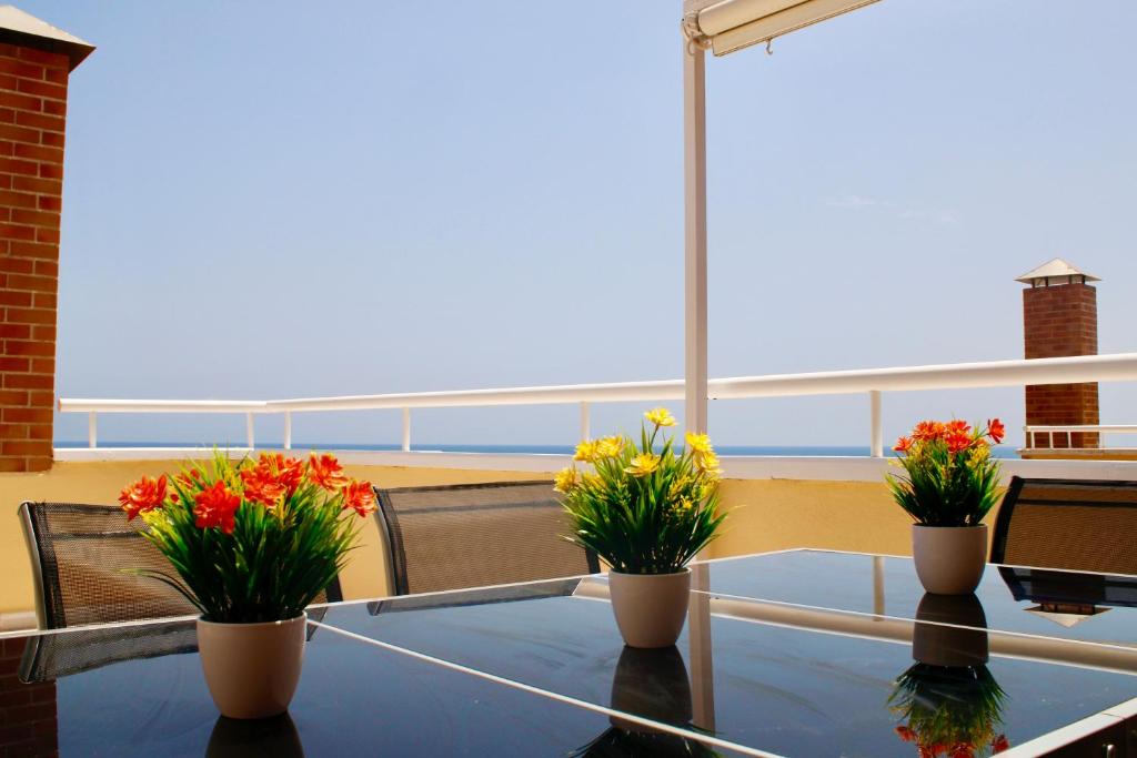 Primera línea de mar con terraza ático en Magic World - Marina Dor - 5