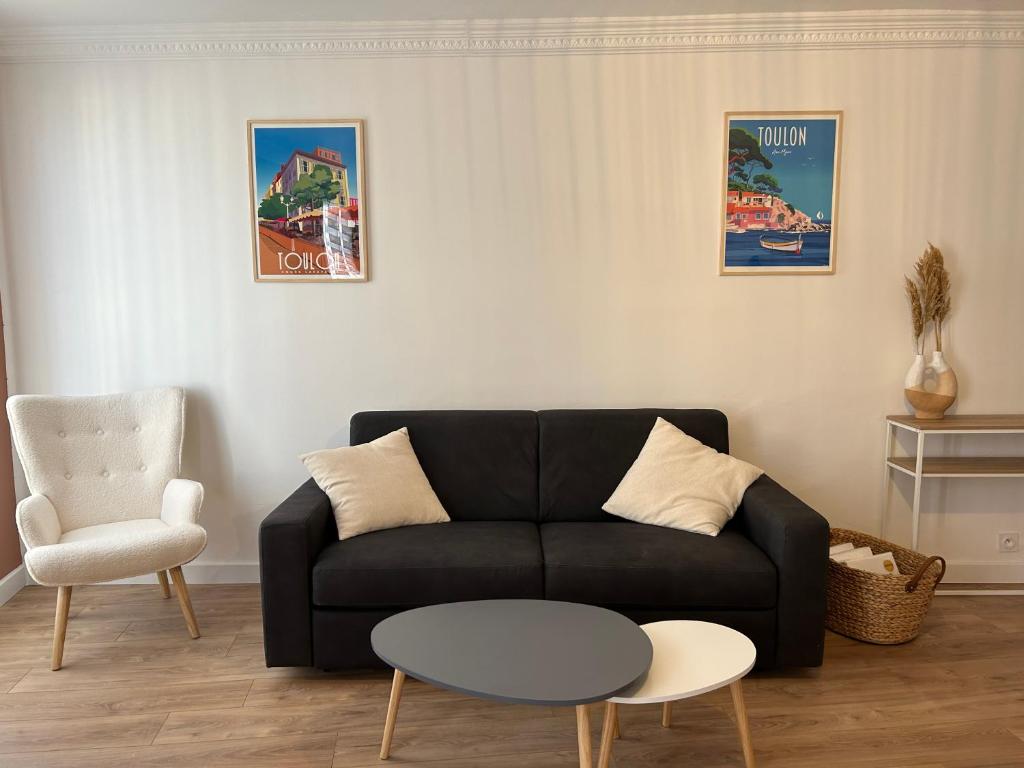 Duplex climatisé proche port Toulon - 3