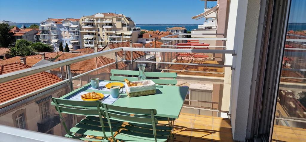 Appartement centre Arcachon avec terrasse vue mer, clim et parking - 1