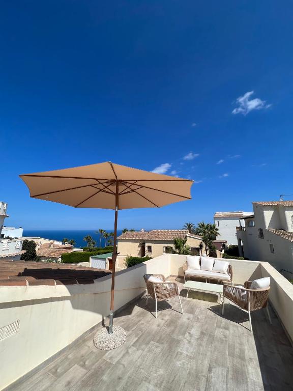 Luminosa villa con vistas al mar en Cala Moraig - 1