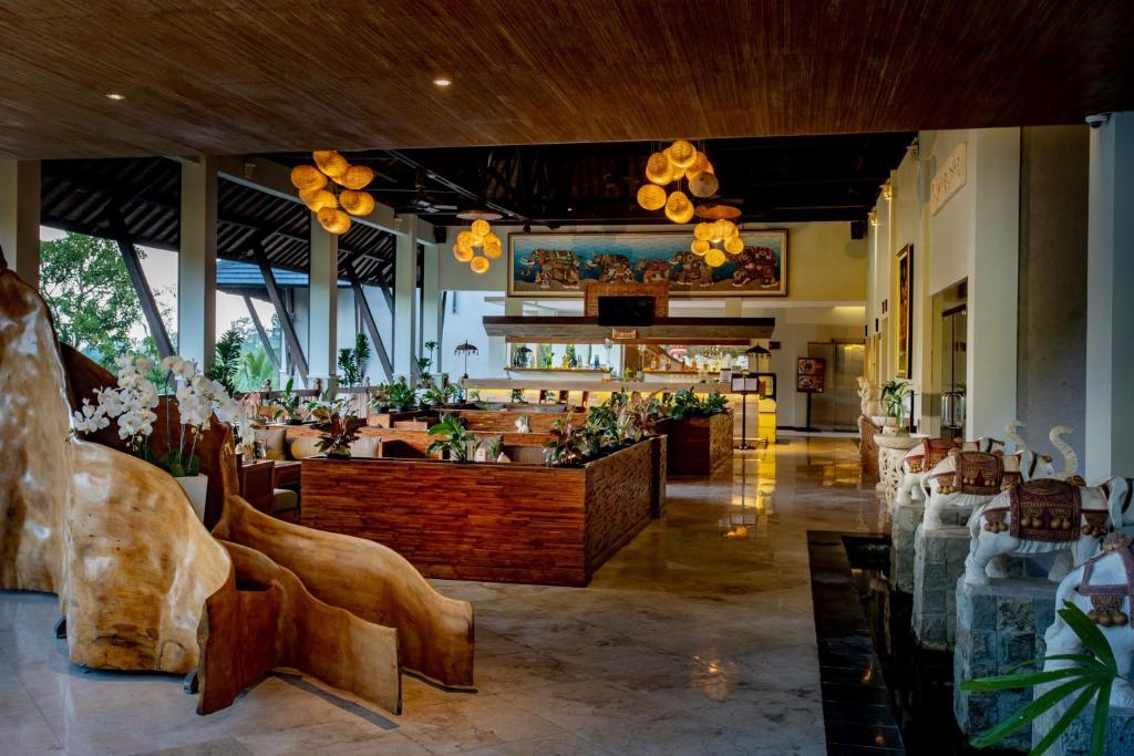 Lobby, The Lokha Ubud Resort Villas and Spa in Bali