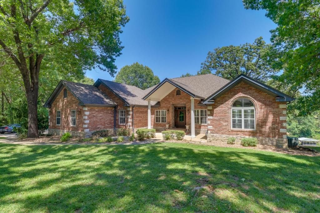 Spacious Grove Vacation Rental with Private Dock!