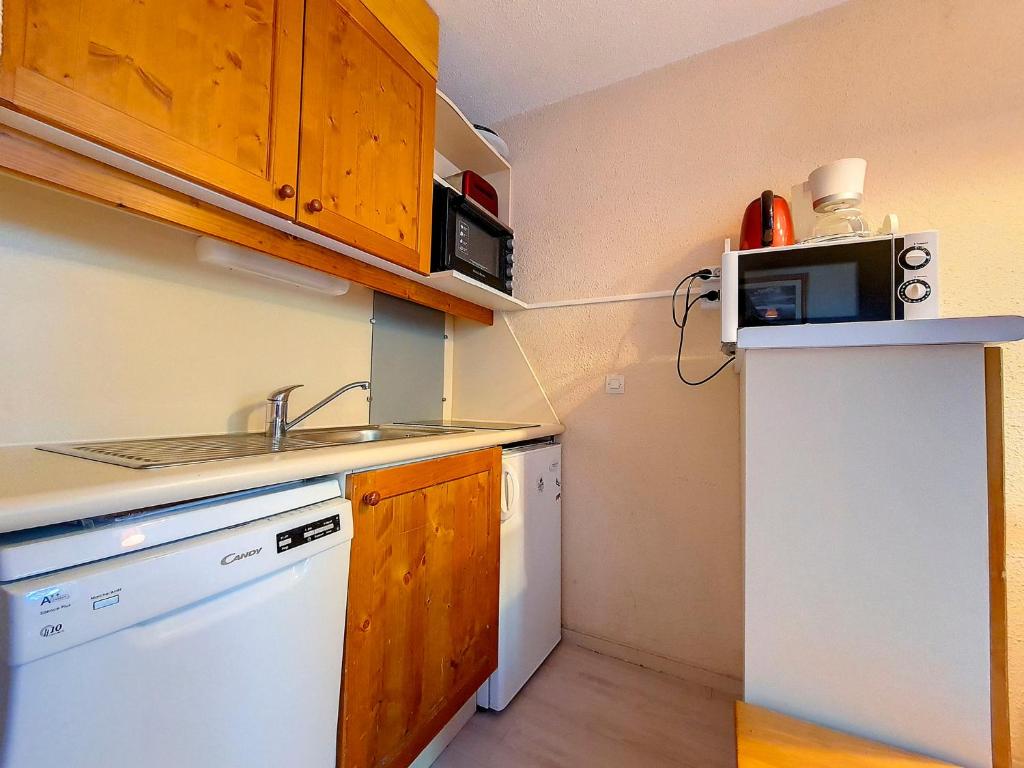 Studio lumineux avec balcon, face aux pistes, au cœur de Les Belleville - FR-1-344-1133 - 4