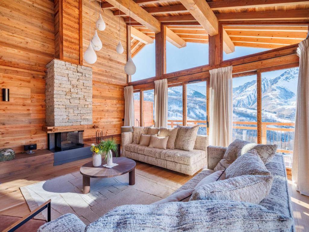 Chalet de luxe aux pistes avec sauna et parking - 5 flocons - FR-1-344-1166 - 1