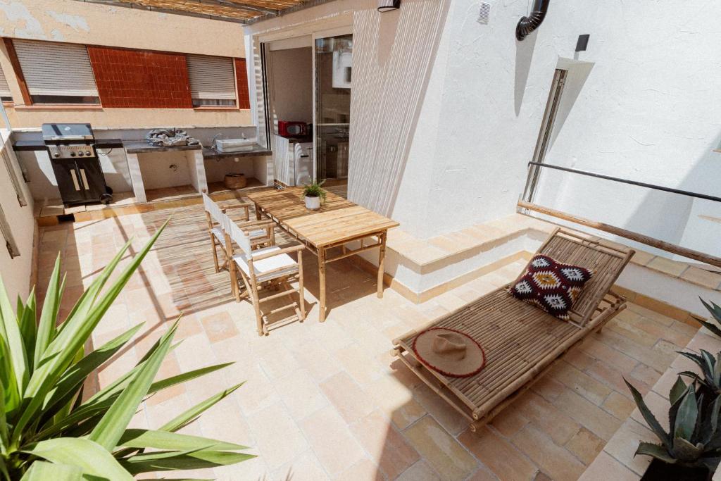 Loft Alguer II con terraza, barbacoa y chimenea - 5