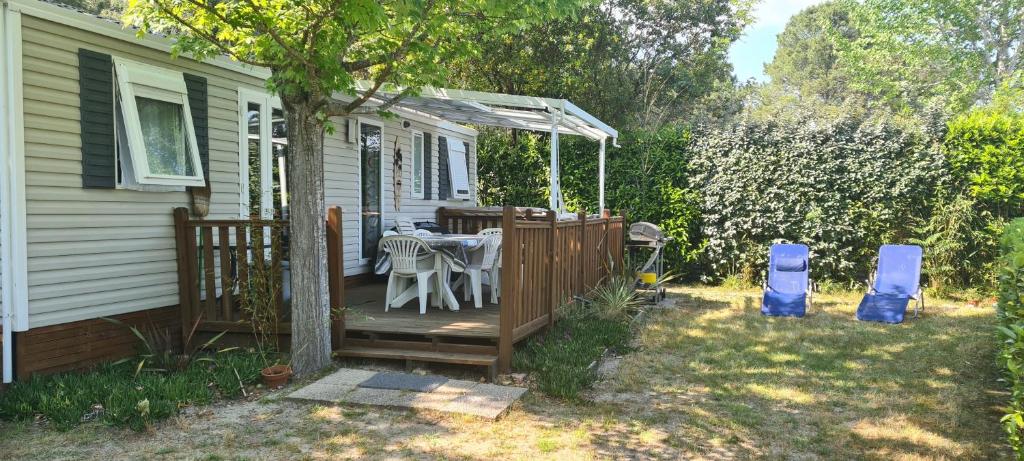 Mobil Home 3 Chambres - 2 salles d'eau - 2WC -Camping Les Ecureuils Biscarrosse lac - 238 Euro à régler à l'accueil - 1