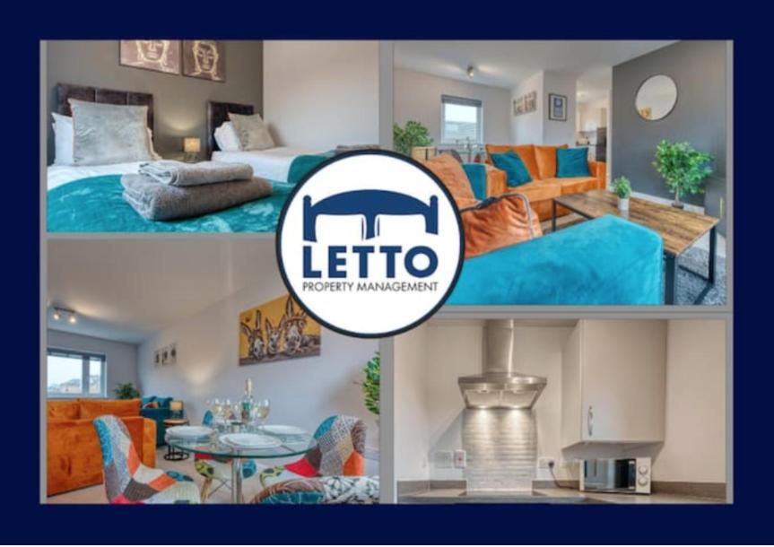 Letto Serviced Accommodation -Sleeps 5 - PE7 - FREE Parking, Peterborough