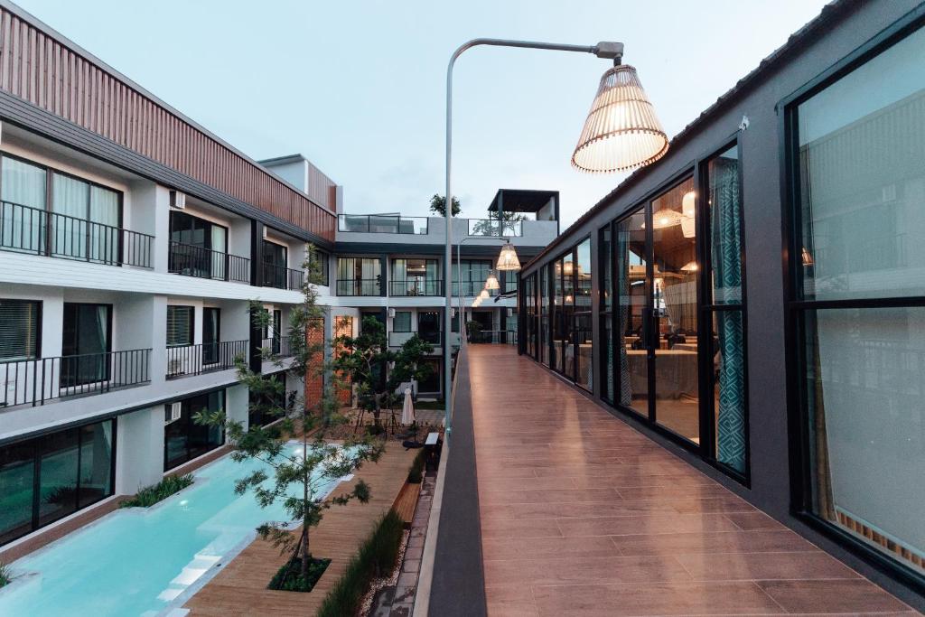 ทัศนียภาพภายนอกโรงแรม