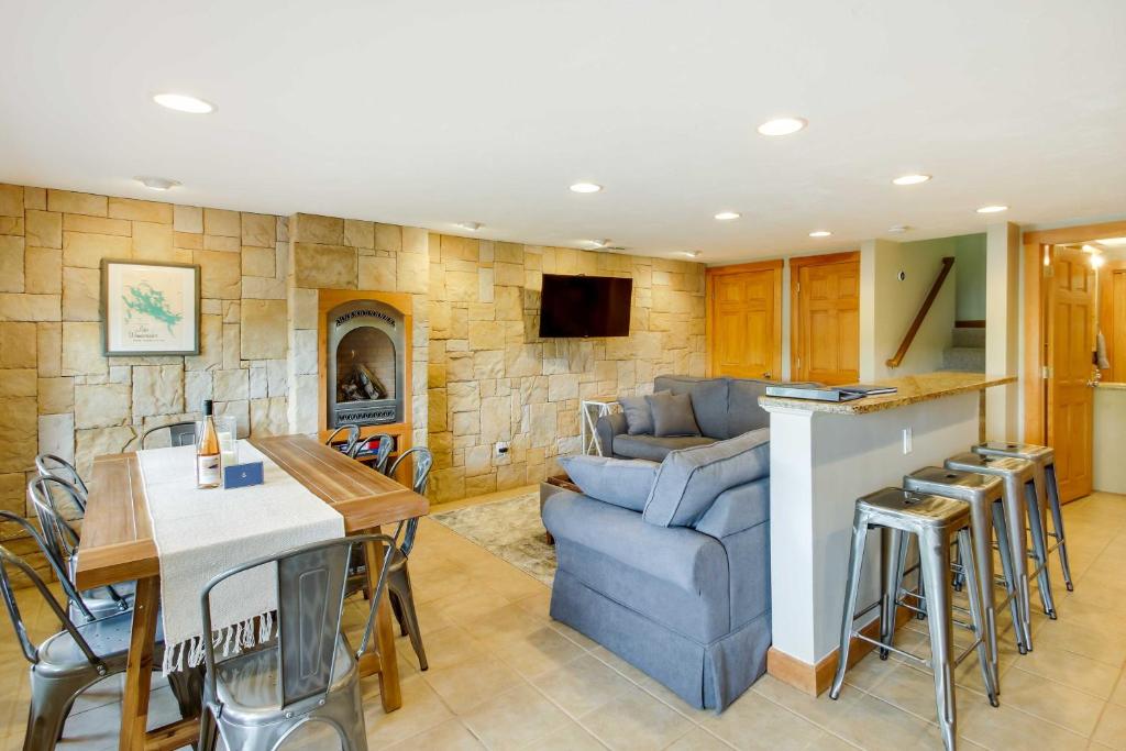 Waterfront Home with Beach - half Mi to Weirs Beach