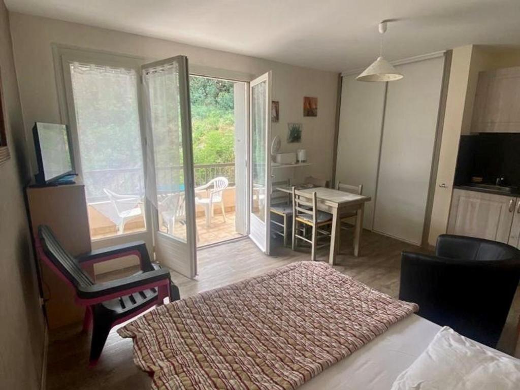 Studio ensoleillé avec balcon et parking - WiFi inclus - Centre-ville Amélie-les-Bains - 5