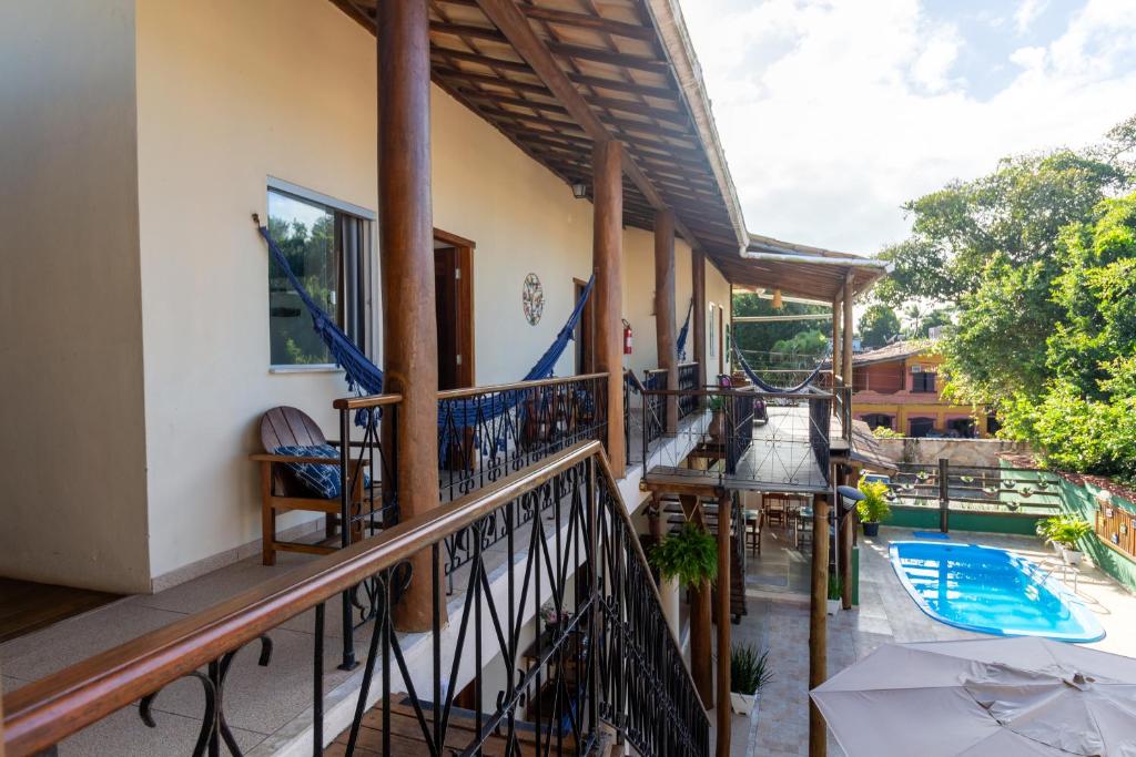 Exterior view, Pousada Pe na Estrada in Porto Seguro