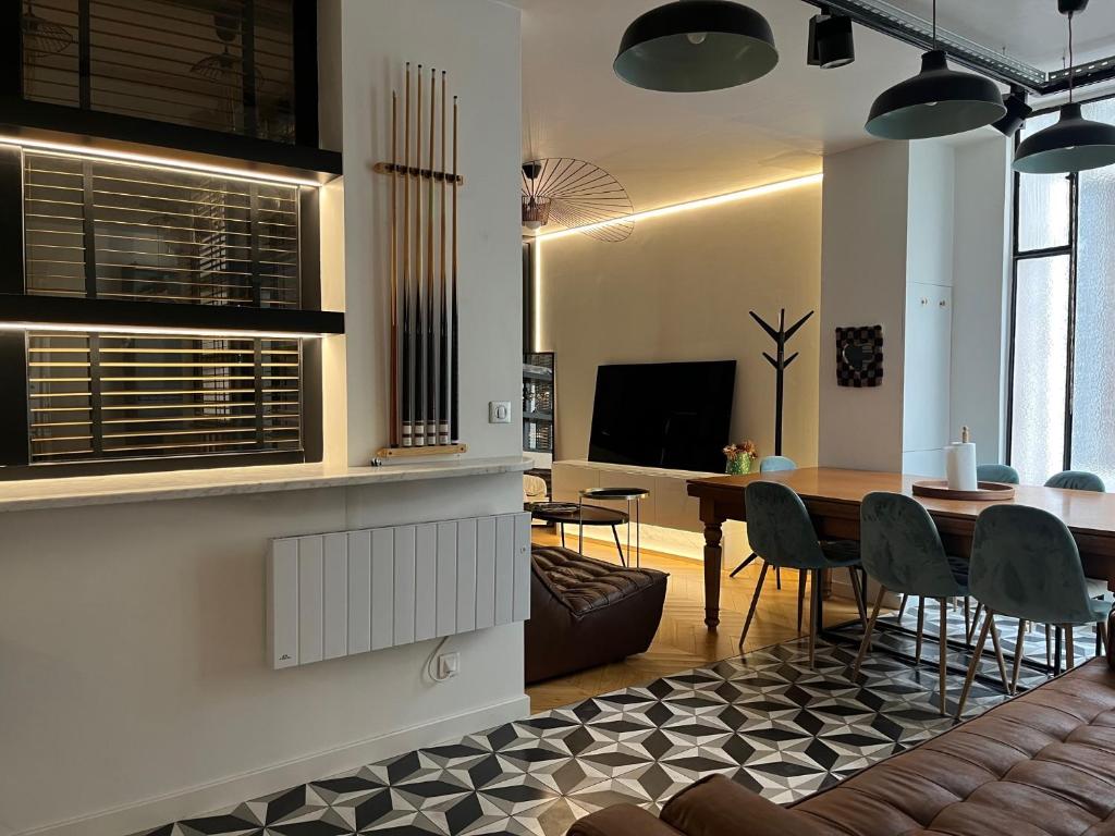 Design appartment in the marais, Paris