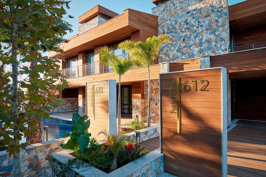 A szálláshely kívülről