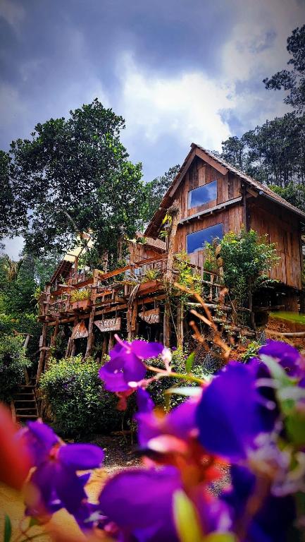 To Chim Ri Homestay Mang Đen photo