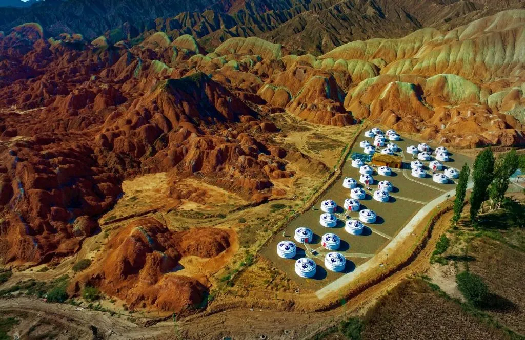 KaoShan Tent Zhangye, hotel in Zhangye
