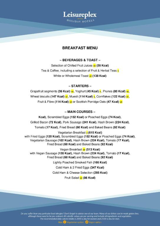Food and beverages