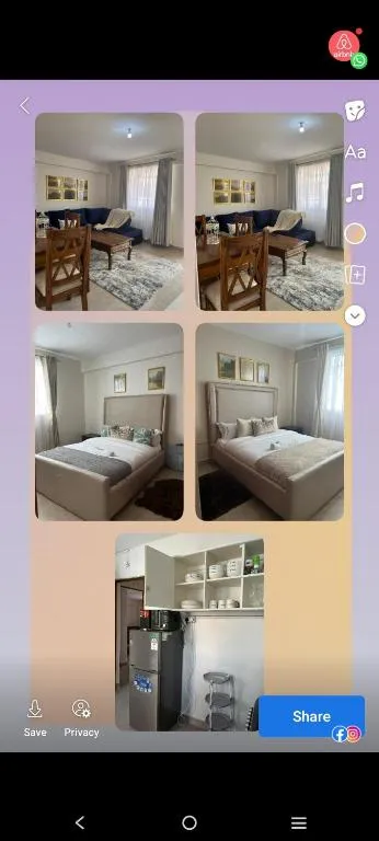 Zoe Homes Oak Villa Apartment 1 and 2 Bedroom 201, hotel in Kericho