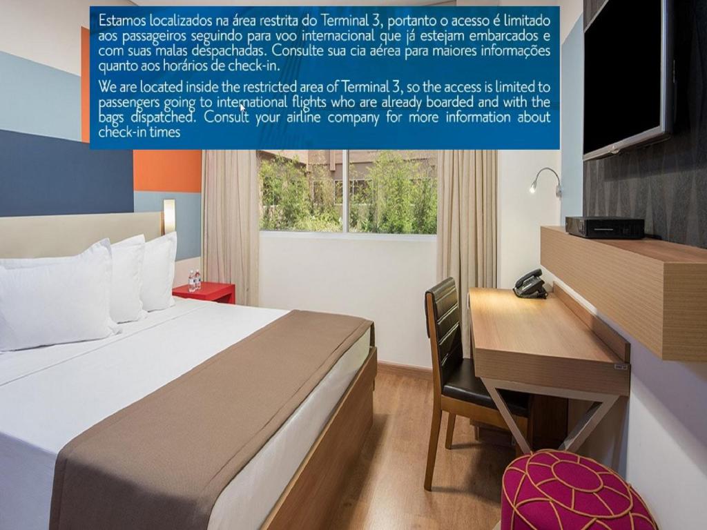 TRYP BY WYNDHAM Sao Paulo Airport - Hotel de Transito Terminal 3 INTERNACIONAL - Lado Ar - Area rest