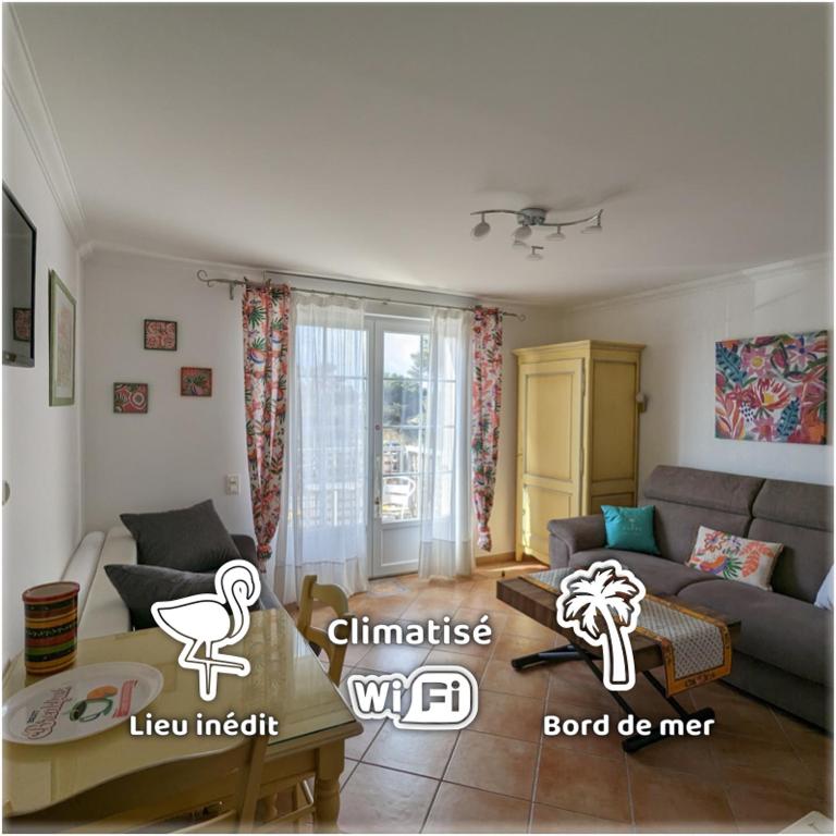 L'Instant Plage - Vue Mer - Bord de Plage - La Capte - Côte d'Azur, Hyères