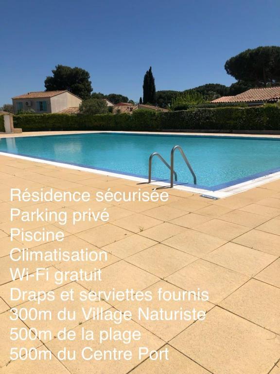 Appartement JADE dans résidence proche Tennis/ centre naturiste - 2