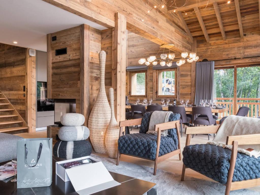 Chalet de luxe 15 personnes aux 3 Vallées avec jacuzzi et sauna - 4
