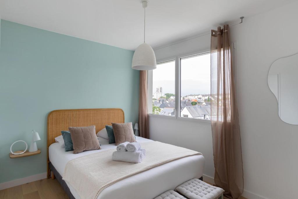 L'Air - Elégant 2 chambres avec loggia dans résidence de haut standing - 5