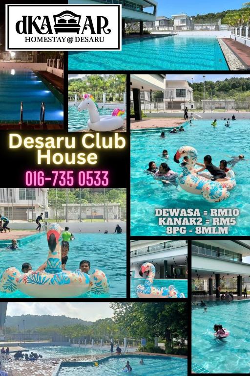 DKAMAR Homestay At Desaru, Fully Aircond, WiFi, Coway, Street View 4 min to Desaru Beach photo