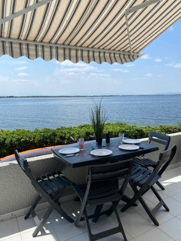 Appartement-Maison 2 chambres vue exceptionnelle, Le Barcarès