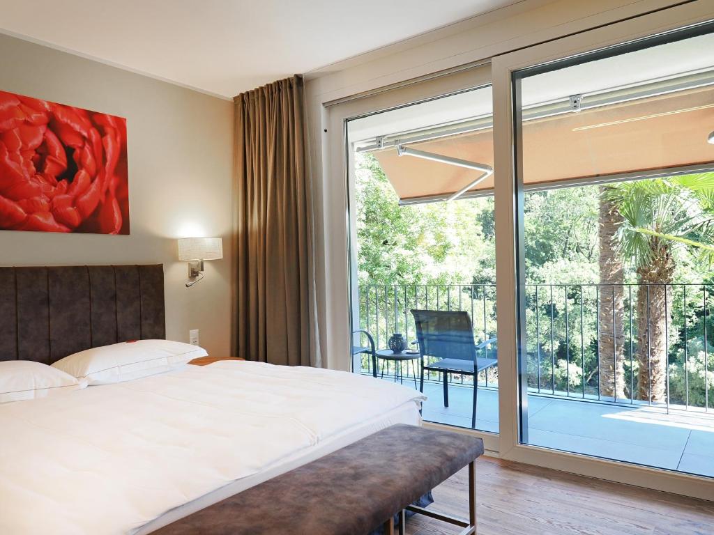 View, Charme Hotel Ristorante Tre Terre in Locarno