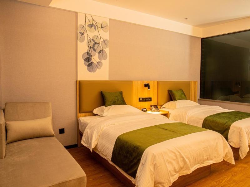 Green Tree Inn Express Fuyang Development Zone Oriental Pearl photo