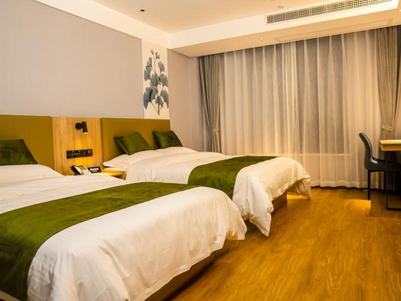 Green Tree Inn Express Fuyang Development Zone Oriental Pearl photo
