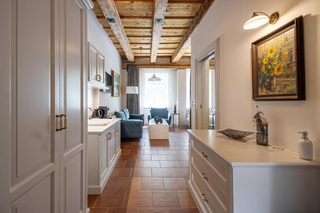 Kitchen, Apartmany Supina in Trebon