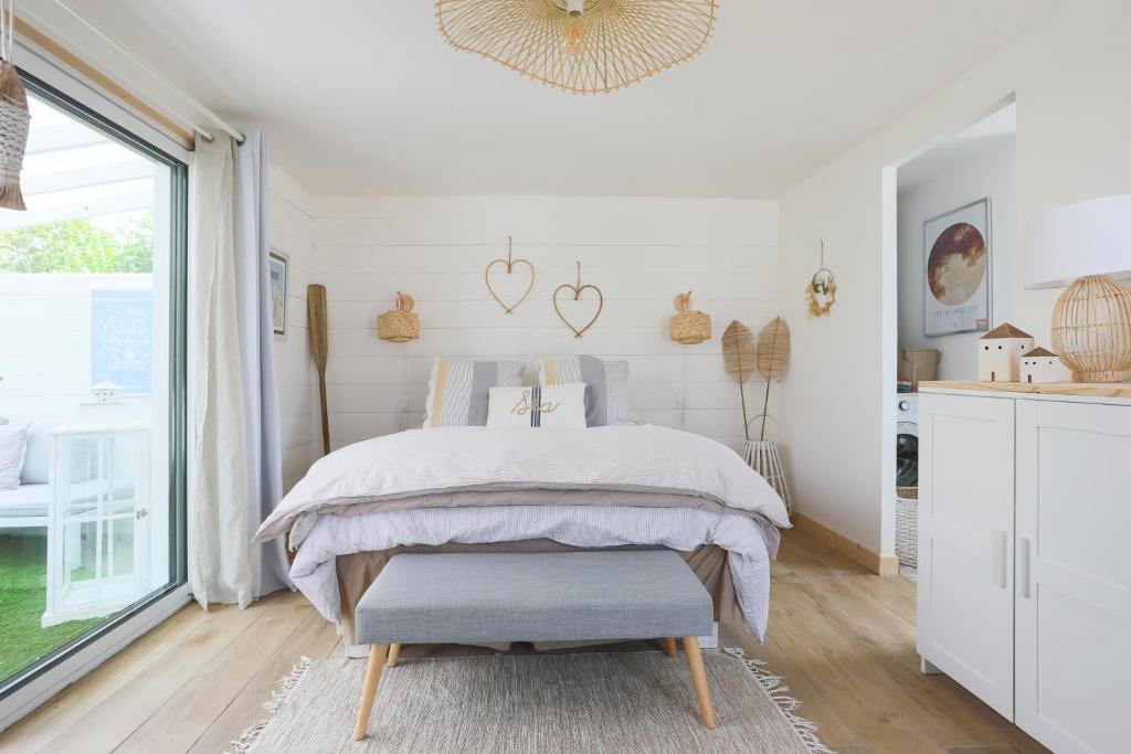 lodge avec vue sur la rivière, Lannion