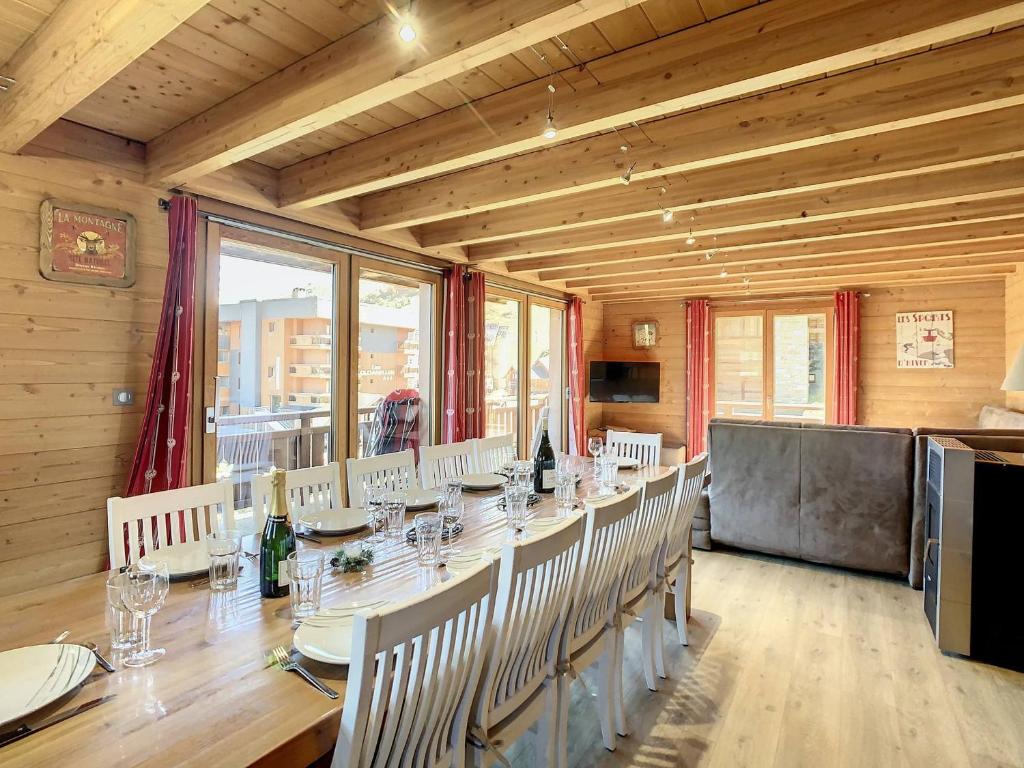 Chalet duplex 150 m², 12 pers, 6 ch, sauna, terrasse, à 50m des pistes - Fontcouverte-la-Toussuire - FR-1-416-23, La Toussuire