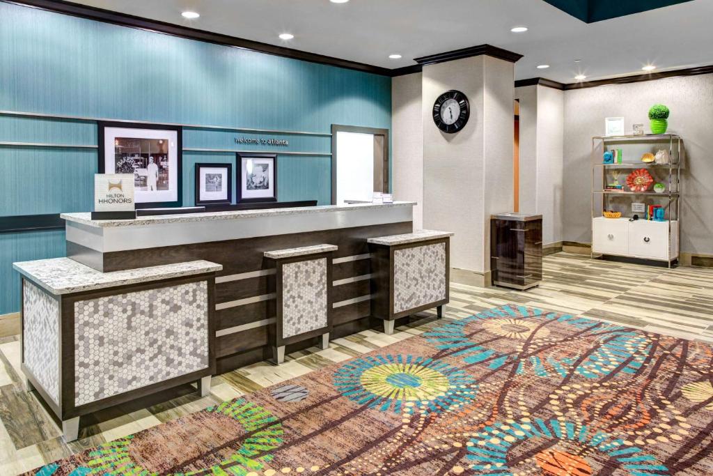 Lobby, Hampton Inn & Suites Atlanta Perimeter Dunwoody in Atlanta (GA)