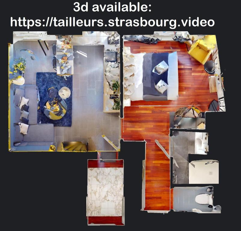 Suite privative 43m2 - Les tailleurs à 120m de la cathedrale - 5