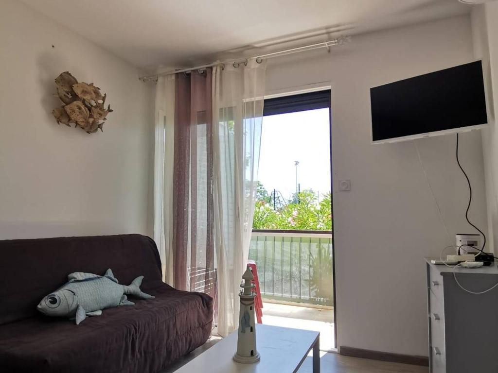 Studio Rénové avec Grande Terrasse et Wifi à Balaruc-les-Bains - FR-1-553-230 - 1