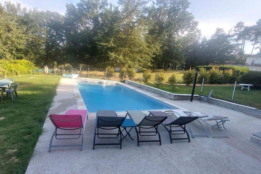Gite ou chambre d'hôte avec piscine