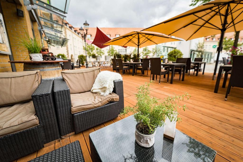 First Inn Hotel Zwickau ラウンジ