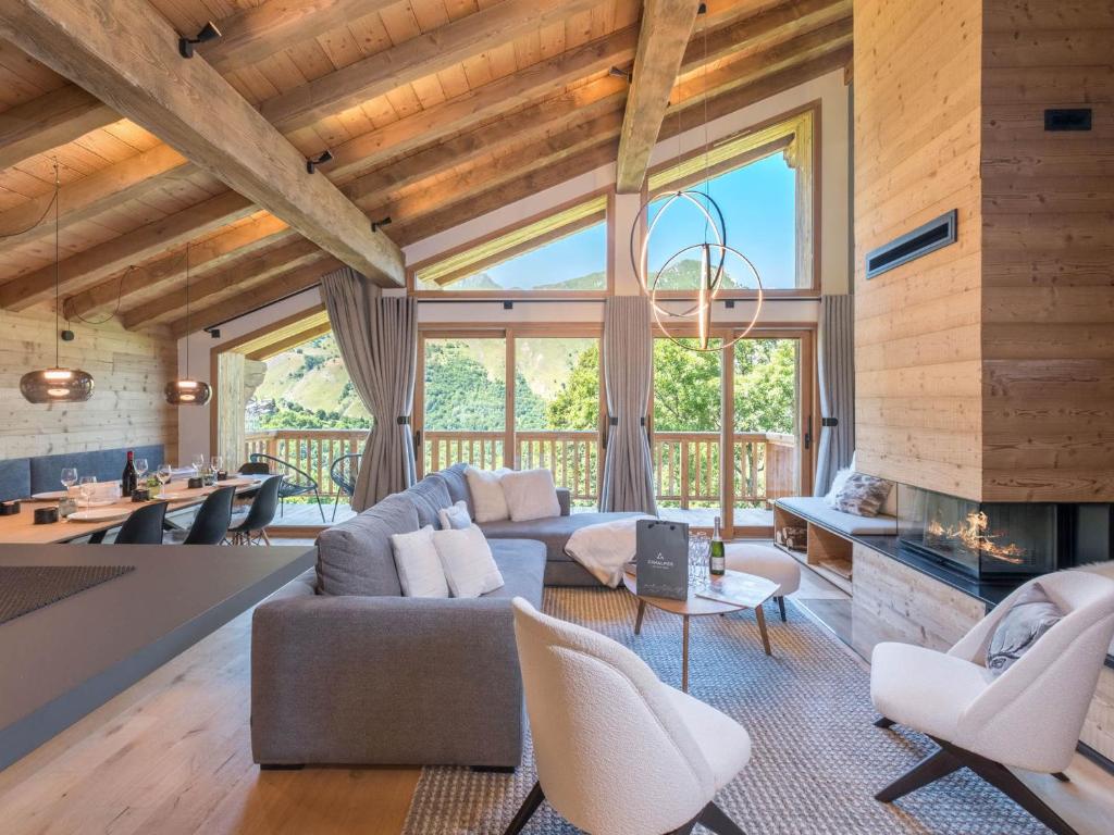 Duplex moderne 8 pers., cheminée, sauna - 2